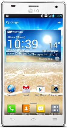 Смартфон LG Optimus 4X HD P880 White - Чернушка