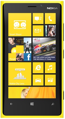 Смартфон NOKIA LUMIA 920 Yellow - Чернушка