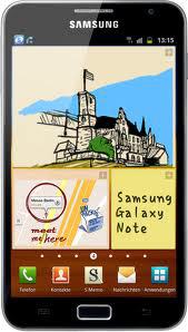 Смартфон Samsung Galaxy Note GT-N7000 Blue - Чернушка