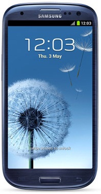 Смартфон Samsung Galaxy S3 GT-I9300 16Gb Pebble blue - Чернушка